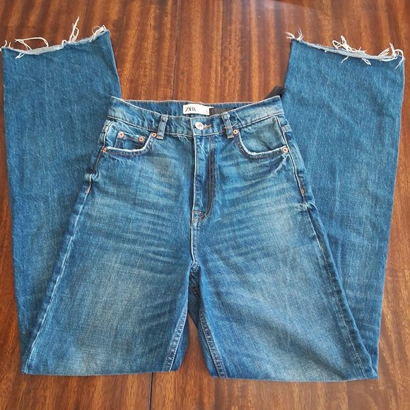 Zara Denim - ZARA Vintage The 90's Full Length Jeans 2